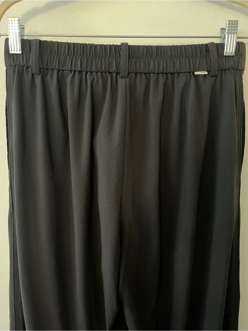Vuori Villa Wide Leg Trouser Pant Black Sz S - Picture 11 of 11